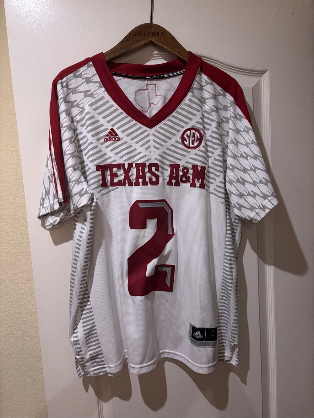 Johnny Manziel Texas A&M Jersey size Large